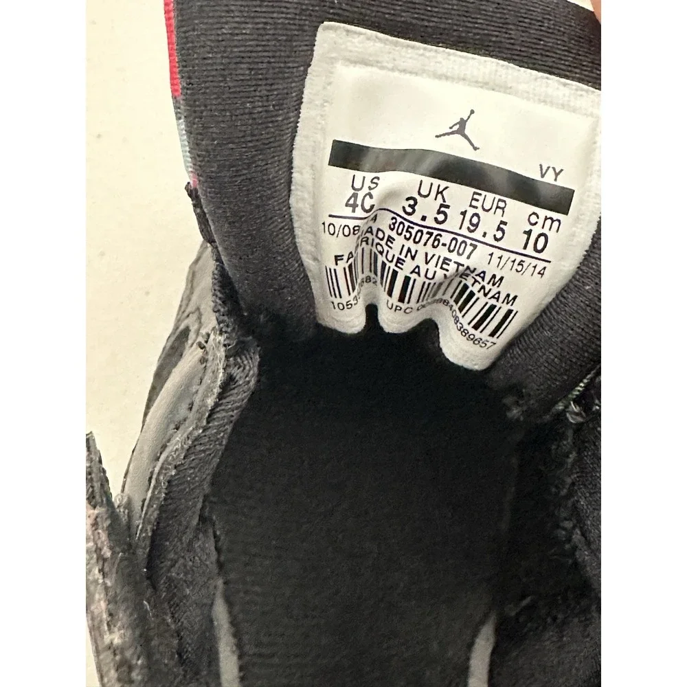 Jordan 7 Retro BT Baby Shoes SIZE 4c